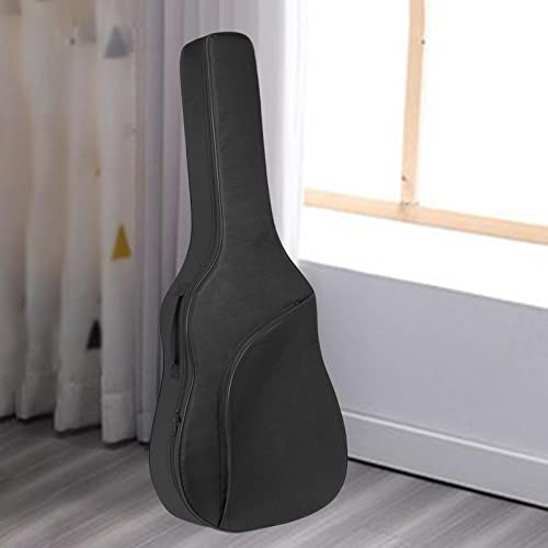 simhoa Saco para violão acústico Mochila para guitarra para violão clássico, Preto 36in a 38in