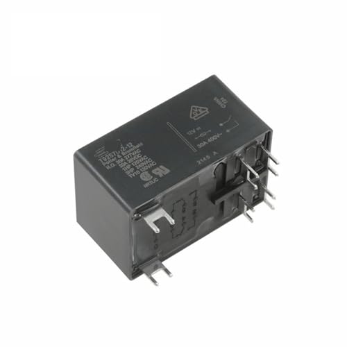 Relé T92S7D12-12 de 12V y 30A con 6 pines para control de potencia