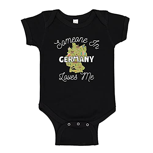 Someone in Germany Loves Me German Baby Bodysuit One Piece or Toddler T-Shirt Gift from Expat or International Family