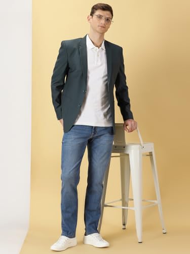 Image of Thomas Scott Men Slim Fit Single Breasted Blazer