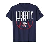 Liberty University Flames Baseball Arch T-Shirt