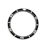 yaoqijie 33mm 39mmセラミックベゼルインサートWatchDial Diver Prospex腕時計部品腕時計リングSKx SPR SRPE 5スポーツセンス lasting (Color : Black 39.3mm)