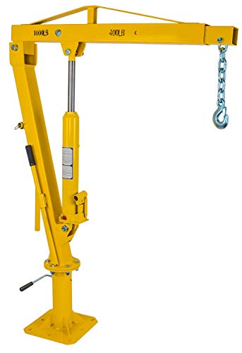 JEGS Performance Products 81047 Swivel Lift Crane Mounts to Pick-Up Truck Bed w/