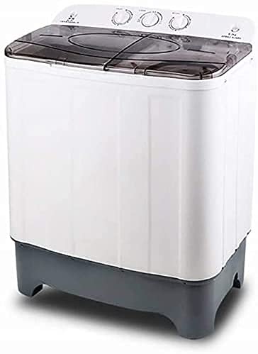 Mini Portable Manual Washing Machine Hand-Operated Non-Electric Manual Compact Laundry Washer Spin Dryer Suitable for Dormitory 