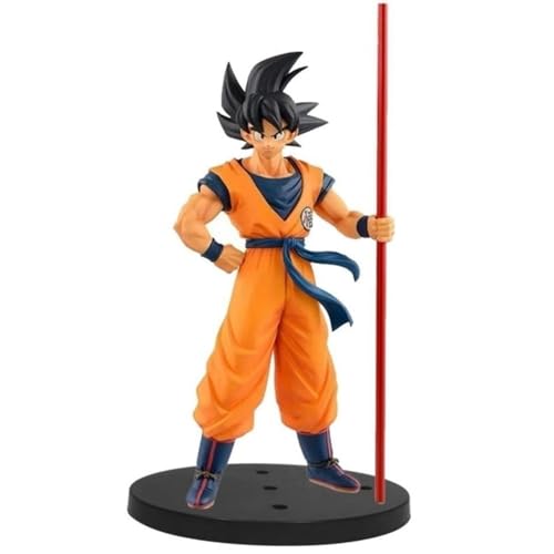 Image of Anime Cartoon Character Q Posket Action Figure | Limited Edition | Attractive Lightweight Durable Toy Figures for Home Decors Office Desk and Study Table (Goku IV)