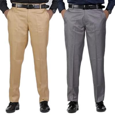sam & jack Men`s Regular Fit Formal Trouser-picture-15
