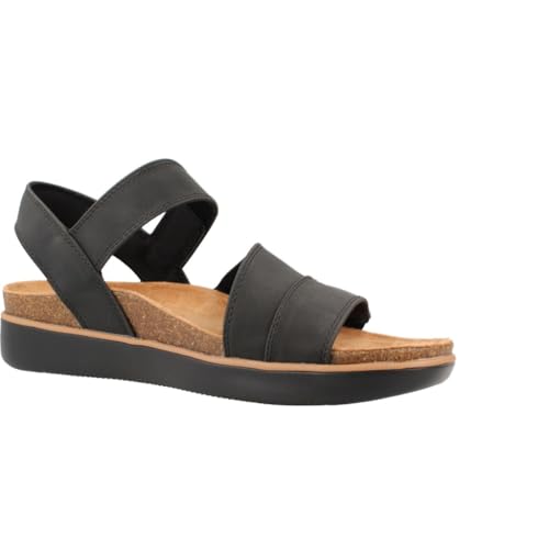Skechers Women's LIFTED COMFORT flatform sandal, Black 5 M - image 4