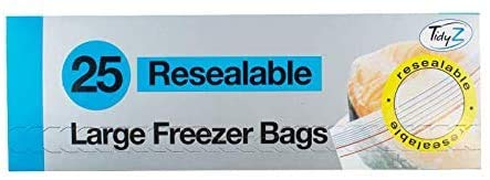 large resealable bags for food