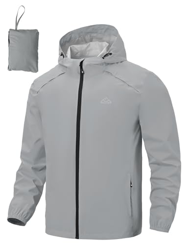 Veste d'extérieur fine pliante donhobo pour rester au sec à vélo et en running
