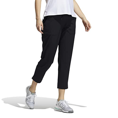 adidas Golf Women's Standard Go-to Commuter Primegreen Pant, Black, M