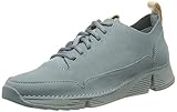 Cuero Clarks Tri Spark, Zapatillas para Mujer, Azul (Blue Nubuck Blue Nubuck), 40 EU