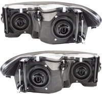 #US Replacement Part for New Pair Of Headlights Fit For Chrysler 300M Base Pro-Am Sedan 3.5L 1999-2004#lightoto10256