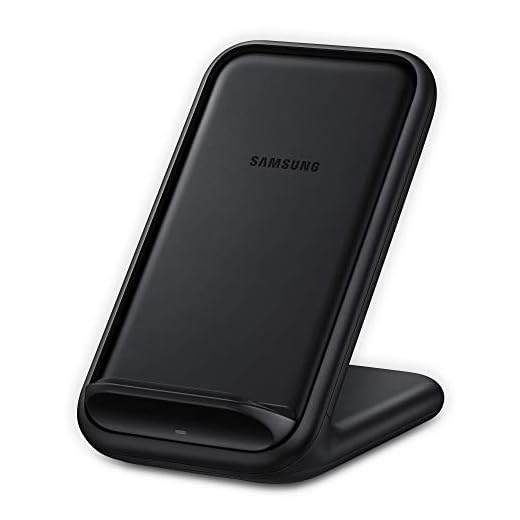Samsung 15W Fast Charge 2.0 Wireless Charger Stand - Black (US Version with Warranty)
