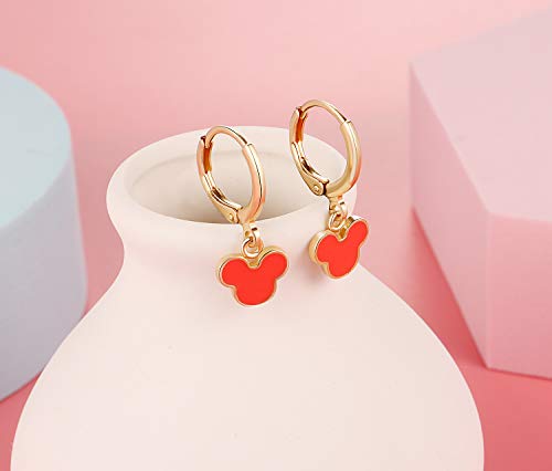 20 Pairs Hypoallergenic Earrings for Girls- Cute Dangle Earrings with Mini Hoop Earrings for Teen Girls 6
