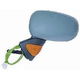  7445609669693 Derb Specchio Specchietto Retrovisore Sx Sinistro [Lato Guida](Elettrico - Termico - Con Fanale) - Calotta Da Verniciare
