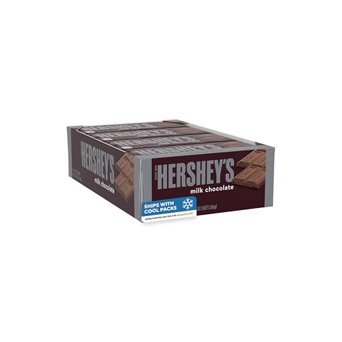 HERSHEY'S Milk Chocolate Candy Bars, 1.55 oz (36 Count)