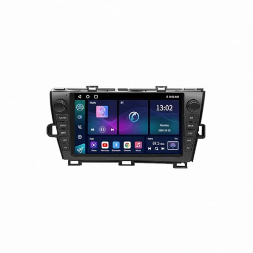 GPS Toyota Prius XW30 fluide 8 cœurs avec guidage vocal et alerte de vitesse