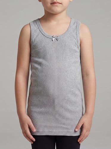 Image of Andrew Scott Girls Camis & Tanks | 100% Cotton Tank Top Layering Undershirts | Multi Pack Colors