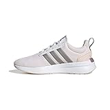 Innenmaterial: Tissue adidas Damen Racer TR21 Sneakers, Ftwr White/Taupe Met./Wonder Quartz, 42 2/3 EU