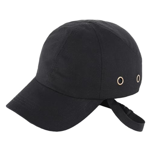 Casquette de baseball - Chapeau de sécurité en forme de casquette de baseball avec sangle réglable - Accessoires de cyclisme, chapeau de sécurité pour adulte