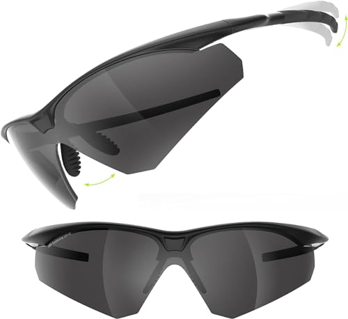 Image of HTS HUNTERSKY S53 Anti Fog Tactical Shooting Range Safety Glasses ANSI Z87.1 Ballistic Eye Protection Hunting Airsoft Riding