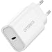 Produktbild OtterBox Standard EU 30W USB-C PD Ladegerät, Schnellade Funktion für Smartphone und Tablet, Sturzgeschützt und Robust, Weiß