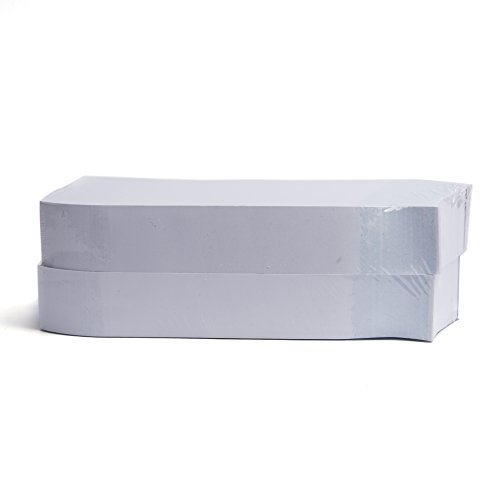 White No Denomination Money Band Wrappers (500 Wrappers)