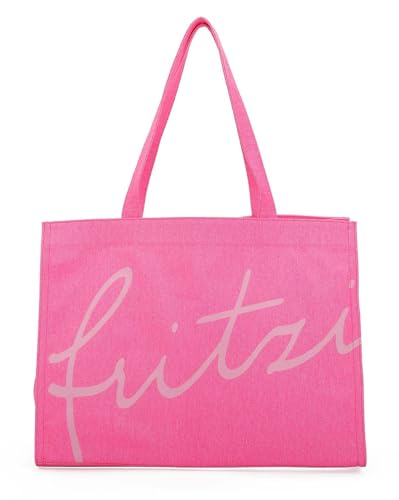 Sac à épaule Canvas Easy01 Fritzi aus Preußen rose fluo en toile pour femme
