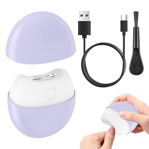 Coupe-ongles électrique à 2 vitesses avec réservoir et lumière LED