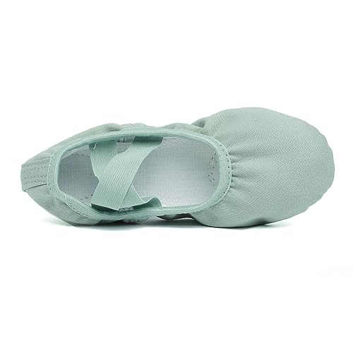 Ballet Shoes for Girls Toddler Lyrical Shoes Split Sole Turners Dance Shoes4