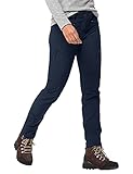 sehr atmungsaktiv Jack Wolfskin Damen ACTIVATE SKY XT PANTS W Softshell-hose, Midnight Blue, 40