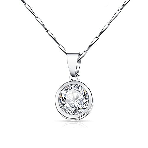 Collier délicat 925 style minimaliste pour tenue de bureau et soirées d'été