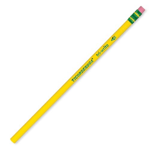 Paquete de 12 lápices Dixon Ticonderoga triángulares miniatura 4