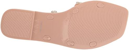 Jessica Simpson Women's Jullema Embellished Flat Sandal, Blush, 6 | Image 3