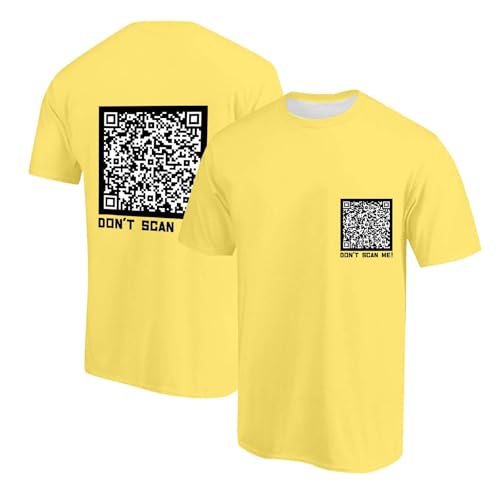 Générique Fuck You Qr Code T-shirt humoristique Fu Qr Code pour homme, unisexe, pour adulte