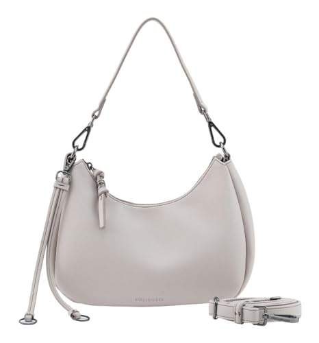 Sac à épaule FREDsBRUDER My Bestie Midi Hobo Bag Light Grey taupe en cuir
