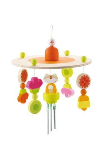 Katy Cat Mobile Jumbo Sevi 82295 au-dessus du lit bébé pour un rituel de sommeil apaisé