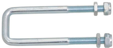 De-Sta-Co Clamp Accessories, Hook Assembly w/Locknuts, U-Hook, Use w/clamp TC-331-SS, St. Steel (1 Each)