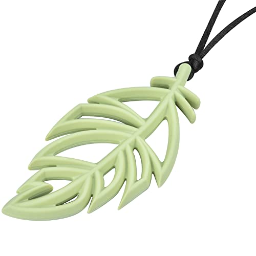 Chewing Necklaces for Adults Kids Boys Girls,Nursing Toys,Big Soft Silicone Pendant for Older Kids Students Fidgety/ADHD/Autism Daily Wear,BPA-Free