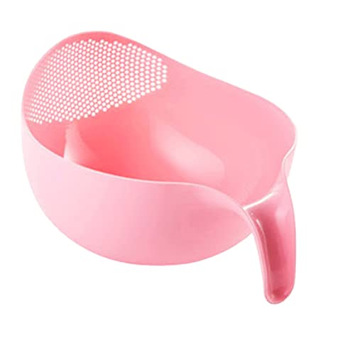 Aetherize Tamis de Lavage de Riz en Plastique, passoire Lavage Riz, Panier vidange Polyvalent pour Lave-légumes et Fruits