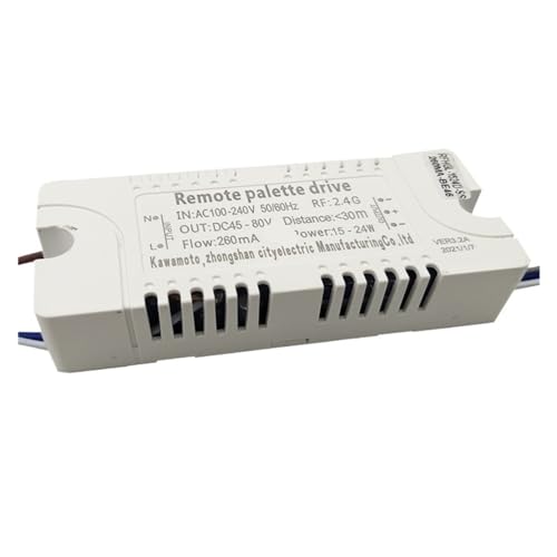 Interrupteur de lampe segmenté et pilote de LED 2.4G de 15-24W - 2