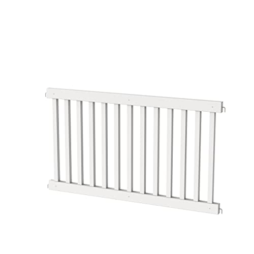 Montour Line Traditional Event Fence Panel Kit, White #TOP2