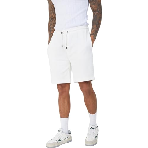 BRAVE SOUL Mens Sweat Comfy Summer Fleece Jersey Baggy Jogging Shorts S-XL