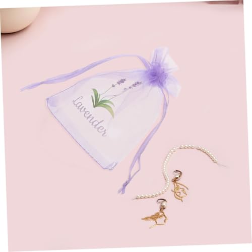 Levemolo 20 bolsas de sachet de lavanda de malla miniatura 2