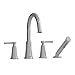 Riobel MMRD12LC 4-Piece Deck-Mount tub Filler with Hand Shower, Chrome