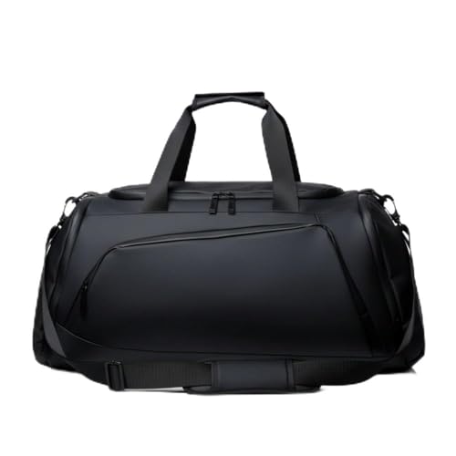 Image of CAVALO - Be Unique 3-in-1 Convertible Gym Bag Backpack for Men & Women | Waterproof Travel Duffle Bag with Shoe Compartment & Luggage Trolley Sleeve | Cabin Luggage Trekking & Weekend Bag (Black)