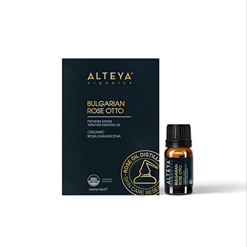 Alteya Organics Rose Essential Oil, Pure Certified Organic Bulgarian Rose Otto, 10mL - Image 3