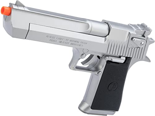 Evike Airsoft - Airsoft DE Licensed Magnum 44 Airsoft Pistol (Color: Silver)