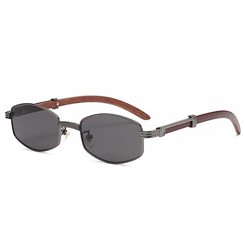 Lunettes de soleil polygone cadres en bois MUTYNE l'élégance des matériaux nobles