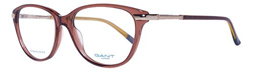 Preisvergleich Produktbild GANT GA4049 53048 Brille GA4049 53048 Oval Brillengestelle 53, Braun